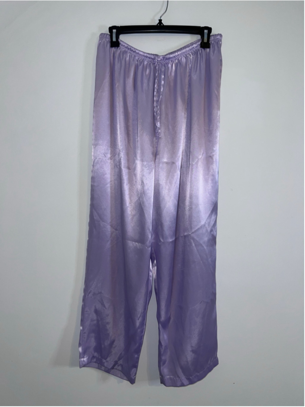 Cabernet Satin Pajama Pants Purple Size L